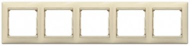 Фотография товара 'Legrand Valena Classic DIY Рамка 5 поста, горизонтальная 695650'