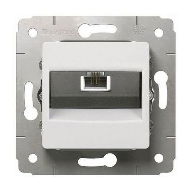 Фотография товара 'Legrand Valena Classic DIY Розетка 1 х RJ11 694274'