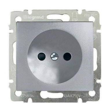 Фотография товара 'Legrand Valena Classic DIY Розетка 2К, 10/16А 230/250В 694341'