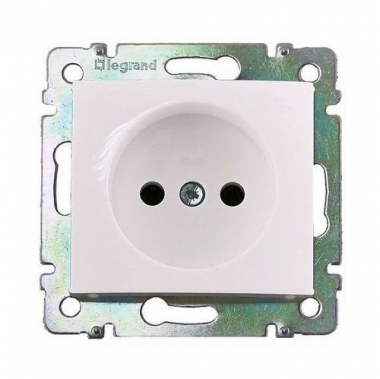 Фотография товара 'Legrand Valena Classic DIY Розетка 2К, 10/16А 230/250В 694268'
