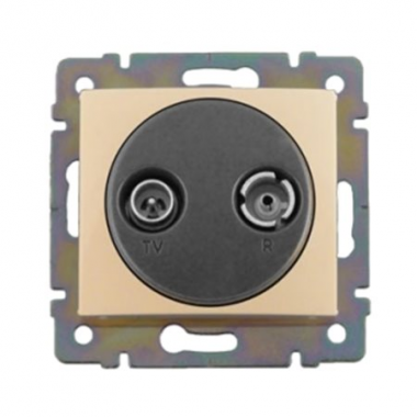Фотография товара 'Legrand Valena Classic DIY Розетка TV-FM оконечная 10 дБ 695620'