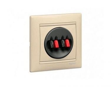Фотография товара 'Legrand Valena Classic DIY Розетка для подключения колонок 695621'