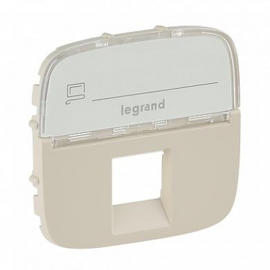 Фотография товара 'Legrand Valena Allure Лицевая панель розетки RJ11 / RJ45 755476'