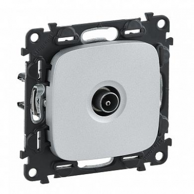 Фотография товара 'Legrand Valena Allure Розетка с лицевой панелью, TV "звезда" 753951'