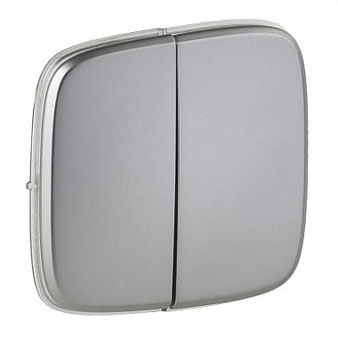 Фотография товара 'Legrand Valena ALLURE.Лицевая панель для двухклавишного выключателя 755023'