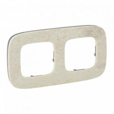 Фотография товара 'Legrand Valena ALLURE.Рамка "Дворцовый мрамор".2-постовая 755522'