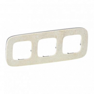 Фотография товара 'Legrand Valena ALLURE.Рамка "Дворцовый мрамор".3-постовая 755523'