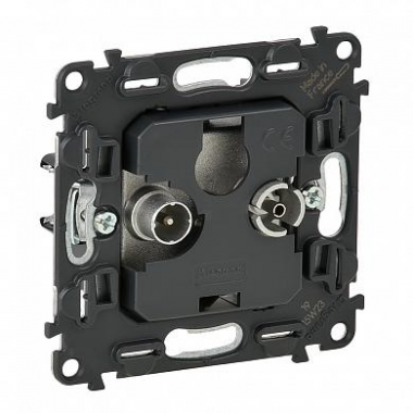 Фотография товара 'Legrand Valena IN'MATIC.Розетка TV-R без фильтра 753053'