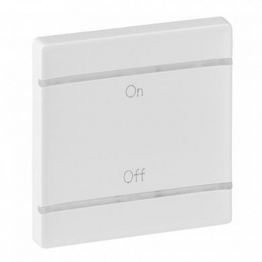Фотография товара 'Legrand Valena Life Лицевая пнель - клавиша, On-Off, 2 модуля 755170'