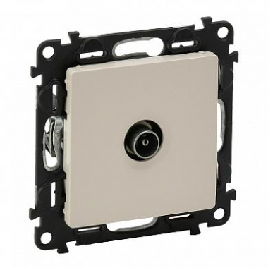 Фотография товара 'Legrand Valena LIFE.Розетка ТВ проходная 1,5дБ/14дБ 0-2400 МГц 753561'