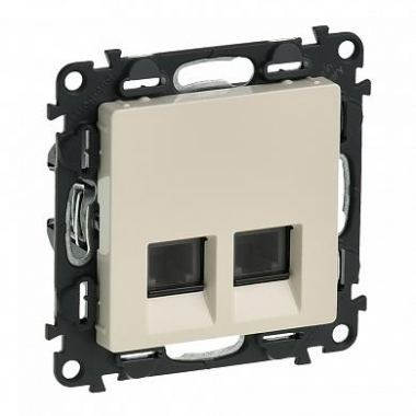 Фотография товара 'Legrand Valena LIFE.Телефонная розетка RJ11 двойная 753239'