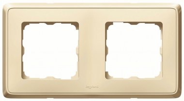 Фотография товара 'Legrand Рамка 2 поста Cariva 773752'
