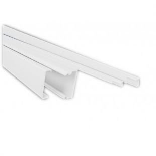 Фотография товара 'Legrand Мини-канал 16x16 мм METRA, с крышкой, белый, длина 2 м 638191'