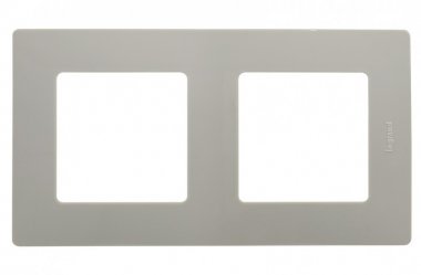 Фотография товара 'Legrand Рамка 2 поста ETIKA 672522'