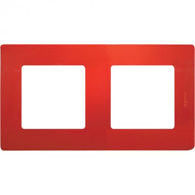 Фотография товара 'Legrand Рамка 2 поста ETIKA 672532'