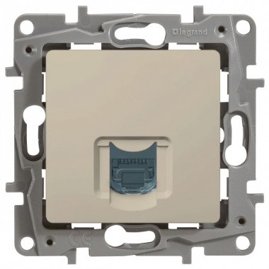 Фотография товара 'Legrand Модуль розетки телефонный RJ11, ETIKA 672340'