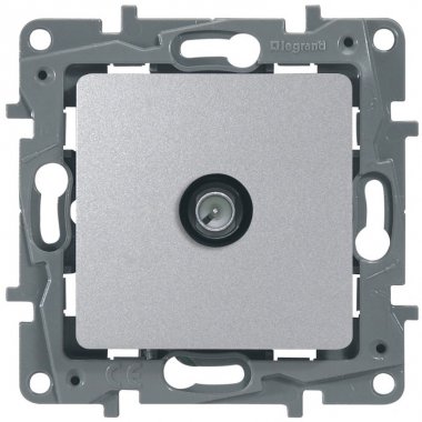 Фотография товара 'Legrand Модуль розетки TV проходной, 15дБ, 5-862 мГц ETIKA 672463'