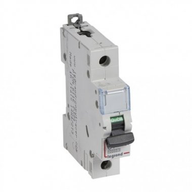 Фотография товара 'Legrand Автоматический выключатель, серия DX3, C4A, 16kA, 1-полюсный 409110'