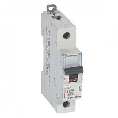 Фотография товара 'Legrand Автоматический выключатель, серия DX3, D25A 1-полюсный 407973'