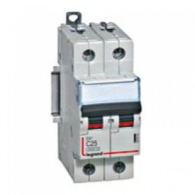 Фотография товара 'Legrand Автоматический выключатель, серия DX3-E, C4A 2-полюсный 407273'