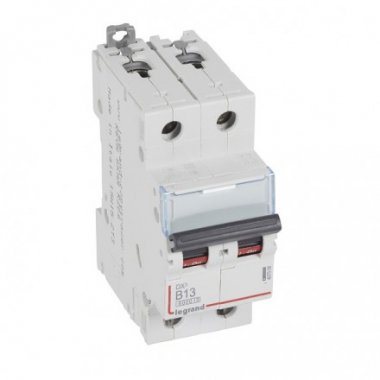 Фотография товара 'Legrand Автоматический выключатель, серия DX3, B13A 2-полюсный 407508'