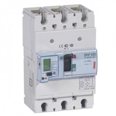 Фотография товара 'Legrand Автоматический выключатель, серия DPX3 250, 160A, 36kA, 3-полюсный 420337'