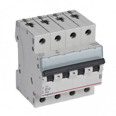 Фотография товара 'Legrand Автоматический выключатель, серия TX3, 4-полюсный 403900'
