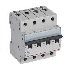 Фотография товара 'Legrand Автоматический выключатель, серия TX3 C20A 4-полюсный 404071'