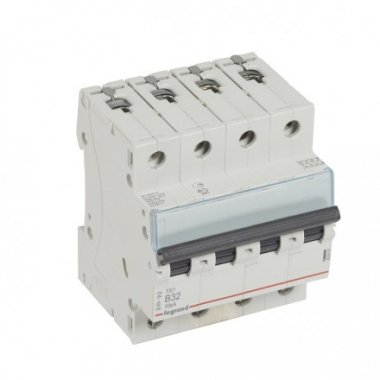 Фотография товара 'Legrand Автоматический выключатель, серия TX3, 4-полюсный 403905'