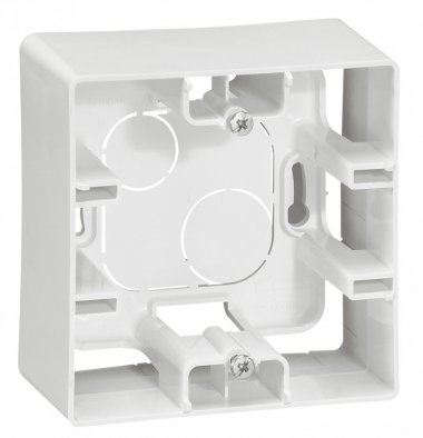 Фотография товара 'Legrand Коробка для накладного монтажа 1 постовая Valena 754201'