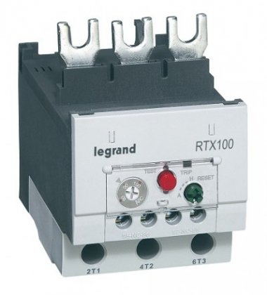 Фотография товара 'Legrand Тепловое реле защиты от перегрузки RTX3 100, 24-36A 416744'