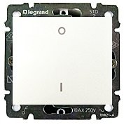 Фотография товара 'Legrand Трехполюсный переключатель для люминесцентных ламп 10А 400В Valena 774403'