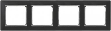 Фотография товара 'Legrand Рамка - Valena - 4 постовая горизонтальный монтаж 770394'