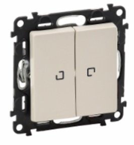 Фотография товара 'Legrand Модуль 2-клавишного переключателя на 2 направления Valena Life 752509'