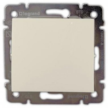 Фотография товара 'Legrand Переключатель на 2 направления, 1-клавишный, 10АХ, 250В Valena 774306'