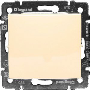 Фотография товара 'Legrand Переключатель промежуточный, 1-клавишный, 10АХ, 250В Valena 774307'