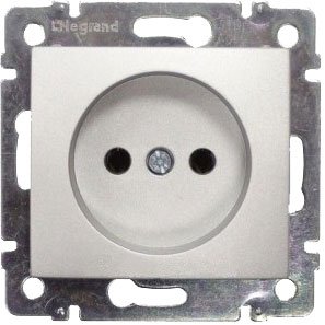 Фотография товара 'Legrand Модуль розетки 2К, с винтовыми зажимами, 10/16А, Valena 770116'