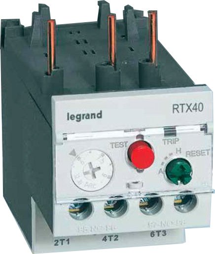 Фотография товара 'Legrand Тепловое реле защиты от перегрузки RTX3 40, 18-25A 416675'