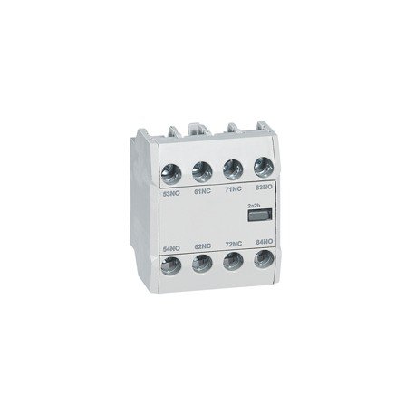 Фотография товара 'Legrand Блок вспомогательного контакта CTX3 фронтальный 2 НО + 2 НЗ 416855'