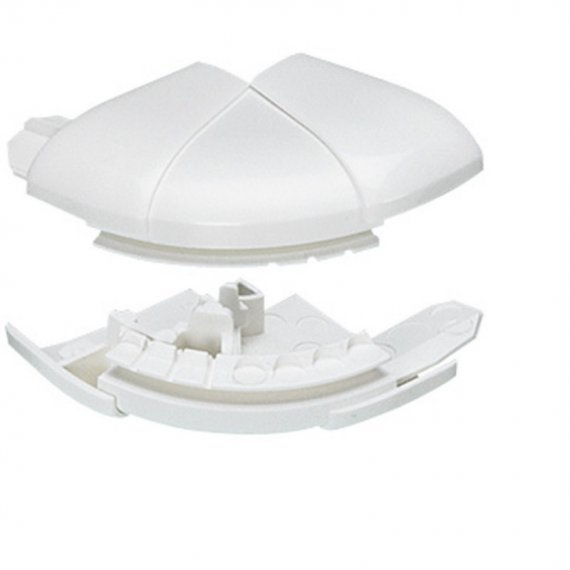 Фотография товара 'Legrand Угол внешний переменный от 60° до 120° - для кабель-каналов DLP 010621'