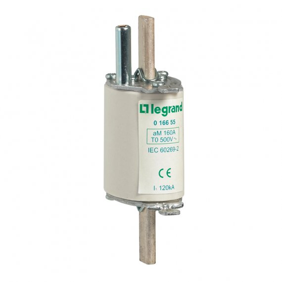 Фотография товара 'Legrand Предохранитель типа aM - размер 0 - с бойком - 100 A 016645'