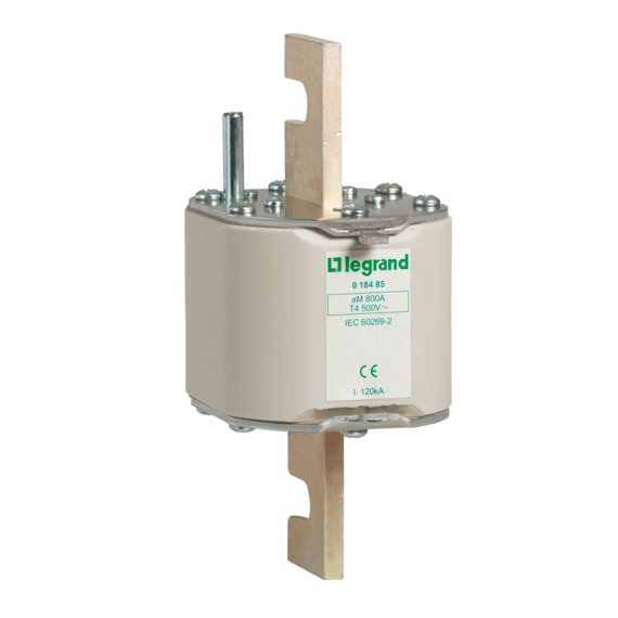 Фотография товара 'Legrand Предохранитель типа aM - размер 4 - с бойком - 1000 A 018490'