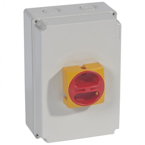 Фотография товара 'Legrand Дистанционный выключатель - 4П - зажим нейтрали слева - 50 A 022185'