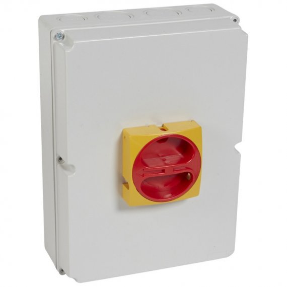 Фотография товара 'Legrand Дистанционный выключатель - 4П - зажим нейтрали слева - 80 A 022187'