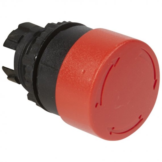 Фотография товара 'Legrand Кнопка 32 - Osmoz - возврат-поворот - экстренное отключение - без подсветки - IP 66 023880'