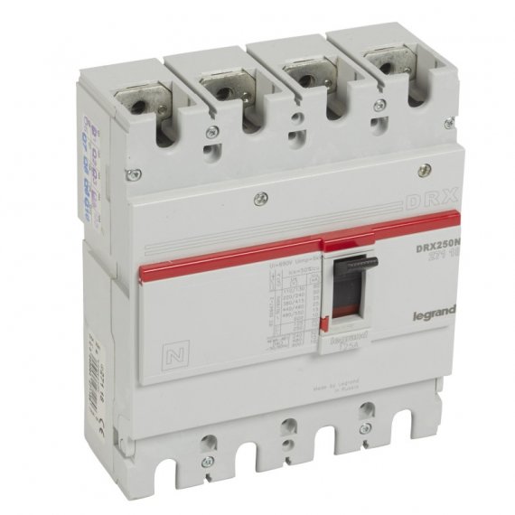Фотография товара 'Legrand Выключатель автоматический Drx250 фиксированный 125A 027118'
