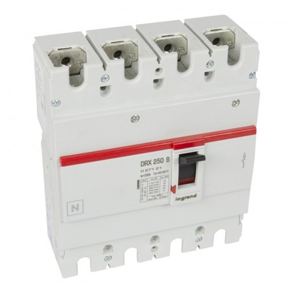 Фотография товара 'Legrand Выключатель автоматический DRX250 термомагнитный 200A 027121'