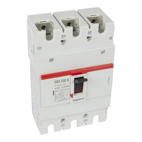 Фотография товара 'Legrand Выключатель автоматический DRX250 термомагнитный 160A 027230'