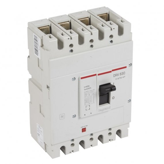 Фотография товара 'Legrand Выключатель автоматический DRX630 термомагнитный 400A 027247'