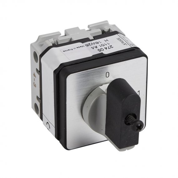 Фотография товара 'Legrand Выключатель - положение вкл/откл - PR 17 - 1П - 1 контакт - крепление на дверце 027405'